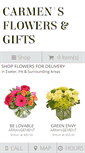 Mobile Screenshot of carmens-flowers.com